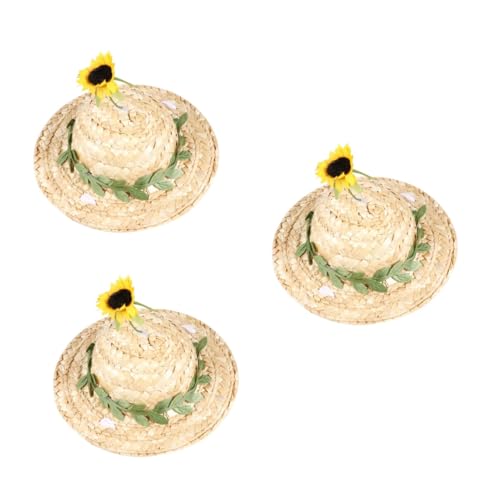 Angoily 3St Strohhut Katze Strickmütze Frackkostüm Halloweenkostüm Kleider Hüte Haustier gewebter Hut Katze gewebter Hut Mini Kleidung Zubehör -Hut Hölzern Angoily 3St Strohhut Katze Strickmütze Frackkostüm Halloweenkostüm Kleider Hüte Haustier gewebter Hut Katze gewebter Hut Mini Kleidung Zubehör -Hut Hölzern von Angoily