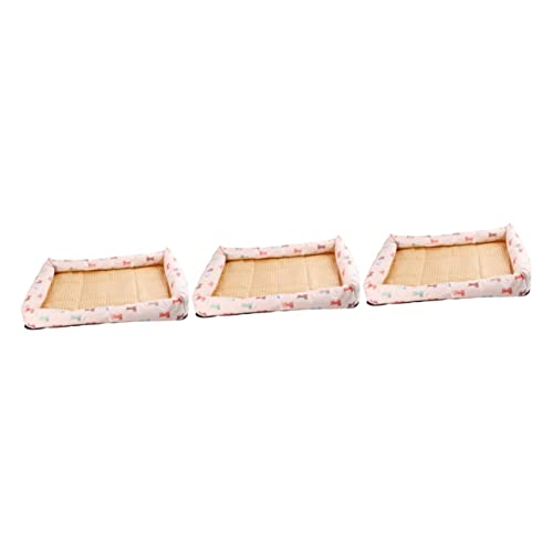 Angoily Hundematte 3st Hundebett Matte Hundebetten Atmungsaktiv Sommerhaustierbett Angoily Hundematte 3st Hundebett Matte Hundebetten Atmungsaktiv Sommerhaustierbett von Angoily