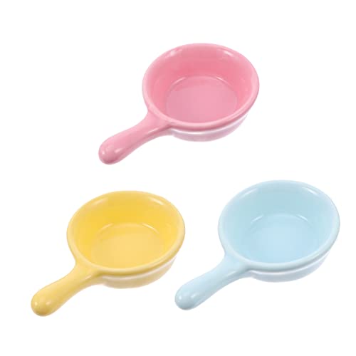 Angoily Futternapf-Set für Kleintiere 3-teilig Keramik-futternapf für Haustiere Schüssel für Trockenfutter und Frischwasser für Kleintiere Angoily Futternapf-Set für Kleintiere 3-teilig Keramik-futternapf für Haustiere Schüssel für Trockenfutter und Frischwasser für Kleintiere von Angoily
