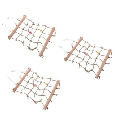 Angoily 3 Stücke Papagei Spielzeug Vogel Klettern Net Leiter Stehend Spielzeug Für Vögel Angoily 3 Stücke Papagei Spielzeug Vogel Klettern Net Leiter Stehend Spielzeug Für Vögel von Angoily