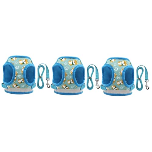 Angoily Welpengeschirr 3st Laufweste Der Hund Halsband Angoily Welpengeschirr 3st Laufweste Der Hund Halsband von Angoily