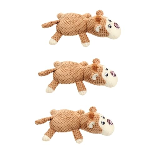 Angoily 3stücke Pet Sound Toy Monkey Squeaky Hundespielzeug Für Beißfestigkeit Und Zahnpflege Für Unterhaltung Und Beschäftigung Von Hunden Angoily 3stücke Pet Sound Toy Monkey Squeaky Hundespielzeug Für Beißfestigkeit Und Zahnpflege Für Unterhaltung Und Beschäftigung Von Hunden von Angoily