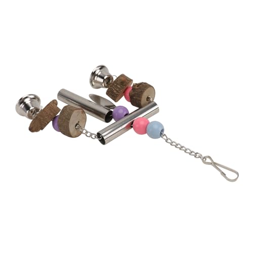 Angoily 3 Stücke Vogel Spielzeug Hängen Für Papageien Sittich Nymphensittich Käfig Spielzeug Edelstahl Glocke Angoily 3 Stücke Vogel Spielzeug Hängen Für Papageien Sittich Nymphensittich Käfig Spielzeug Edelstahl Glocke von Angoily