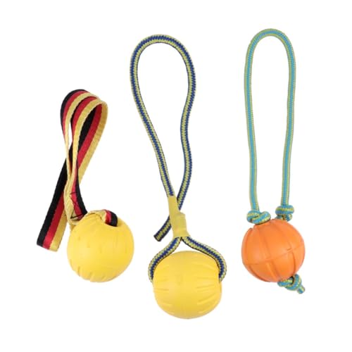 Angoily 3St Dog Toy Hunde spielsachen hundeschüssel Dogs Toys Beißspielzeug Hundeball trainieren Spielzeuge Hüpfball Trainingsbedarf für Haustiere beissen Hüpfender Ball Trainingsmaterial Angoily 3St Dog Toy Hunde spielsachen hundeschüssel Dogs Toys Beißspielzeug Hundeball trainieren Spielzeuge Hüpfball Trainingsbedarf für Haustiere beissen Hüpfender Ball Trainingsmaterial von Angoily