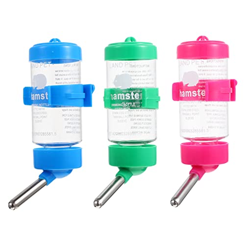 Angoily 3St Trinkbrunnen für Haustiere Hamster Zubehör Praktische Hamsterwasserflasche Verschleißfeste Hamstertränke Hamster-Wasserflasche Haushalt Wasserspender Trinkflasche Wasserzufuhr Angoily 3St Trinkbrunnen für Haustiere Hamster Zubehör Praktische Hamsterwasserflasche Verschleißfeste Hamstertränke Hamster-Wasserflasche Haushalt Wasserspender Trinkflasche Wasserzufuhr von Angoily