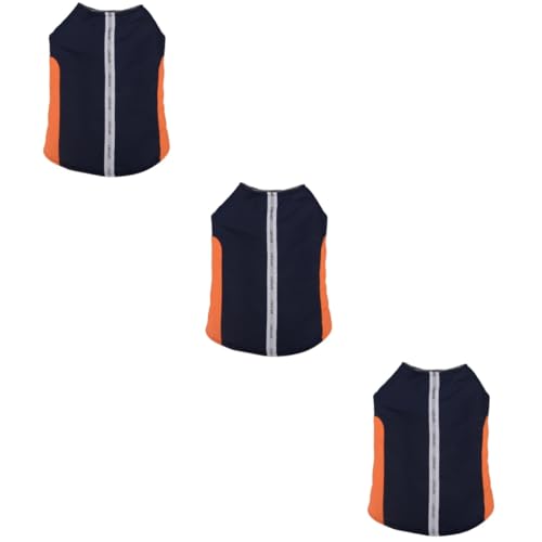 Angoily Outdoorbekleidung 3st Tanktops Hundemantel Hundejacke Weste Warm Halten Reflektierend Haustier Outdoor-Haustierweste Angoily Outdoorbekleidung 3st Tanktops Hundemantel Hundejacke Weste Warm Halten Reflektierend Haustier Outdoor-Haustierweste von Angoily