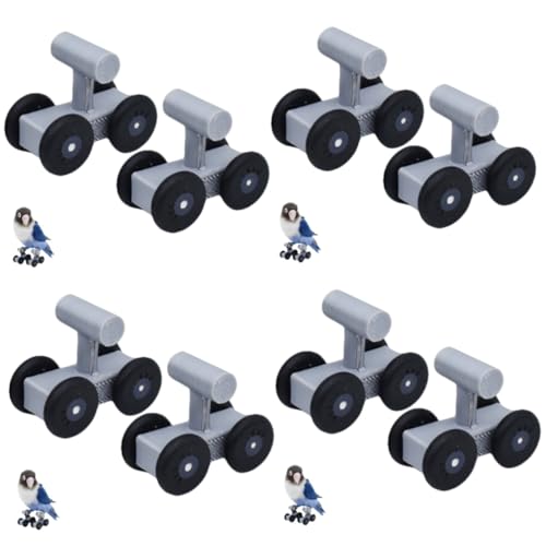 Angoily 4paare Vogel Rollschuhe Spielzeug Für Papageien Intelligentes Trainingsspielzeug Für Nymphensittiche Sicheres Vogelspielzeug Aus Robustem Material Für Stundenlangen Spaß Angoily 4paare Vogel Rollschuhe Spielzeug Für Papageien Intelligentes Trainingsspielzeug Für Nymphensittiche Sicheres Vogelspielzeug Aus Robustem Material Für Stundenlangen Spaß von Angoily