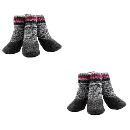 Angoily wasserdichte Socken 4 Paare Sockenschuhe Wanderstiefel Warm Halten von Angoily