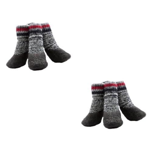 Angoily 2sets Haustier Herbst Warme Socken Nicht-Hund Schuhe Gepolsterte Haustier Hund Socken Für Komfort 2 Paar * 2 Angoily 2sets Haustier Herbst Warme Socken Nicht-Hund Schuhe Gepolsterte Haustier Hund Socken Für Komfort 2 Paar * 2 von Angoily
