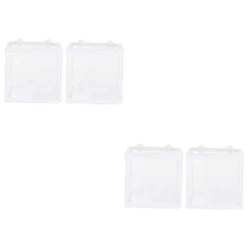 Angoily 2sets Aquarium Zucht Box Net Tank Brüterei Kompakte Fisch Tank Aus Kunststoff Tuch Für Home 2 Stücke * 2 von Angoily