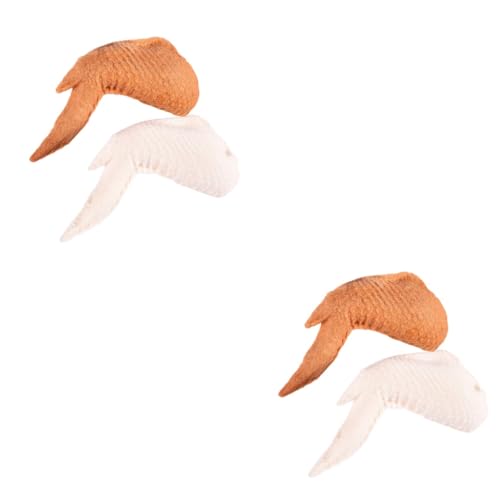 Angoily 4 Stück Backenzähne Gummi Simulation Hühner flügel beißen Interactive Dog Toys knete Spielzeug Spielzeuge simulierte Hühnerflügel Beißspielzeug für Haustiere beissen Hundebiss Angoily 4 Stück Backenzähne Gummi Simulation Hühner flügel beißen Interactive Dog Toys knete Spielzeug Spielzeuge simulierte Hühnerflügel Beißspielzeug für Haustiere beissen Hundebiss von Angoily