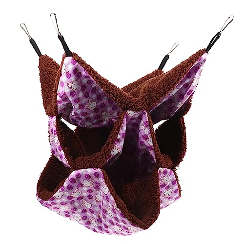 Angoily 4 Stücke Komfortable Haustier Bett Dekorative Hamster Hängematte Plüsch Hängen Bett Für Pet Supplies Angoily 4 Stücke Komfortable Haustier Bett Dekorative Hamster Hängematte Plüsch Hängen Bett Für Pet Supplies von Angoily