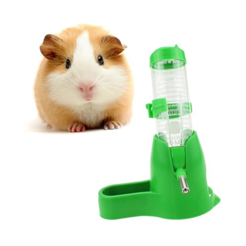 4 Stück Hamster wasserspender Hamster trinkflasche Kaninchenfutter Hamsterfutter Wasserflasche Futterautomat für Hamster Hamster-Entferner kleines Haustier Wiederverwendbar von Angoily