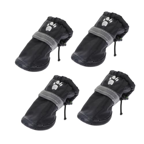 Angoily 4 Stück Haustier wasserdichte Schuhe Hundeschuhe Für Mittelgroße Hunde Regenstiefel Schuhe Welpe rutschfest Hundestiefel Kleine Hundeschuhe Hündchen rutschfeste Socken Polyester Angoily 4 Stück Haustier wasserdichte Schuhe Hundeschuhe Für Mittelgroße Hunde Regenstiefel Schuhe Welpe rutschfest Hundestiefel Kleine Hundeschuhe Hündchen rutschfeste Socken Polyester von Angoily