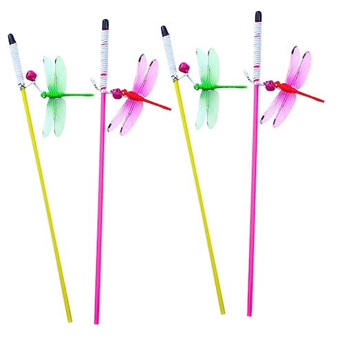 Angoily 4stücke Katzenangel Spielzeug Teiliges Interaktives Katzenspielzeug Mit Holzstab Und Feder Fördert Bewegung Und Gesundheit Ihrer Katze Für Indoor-Spiel Und Beschäftigung Angoily 4stücke Katzenangel Spielzeug Teiliges Interaktives Katzenspielzeug Mit Holzstab Und Feder Fördert Bewegung Und Gesundheit Ihrer Katze Für Indoor-Spiel Und Beschäftigung von Angoily
