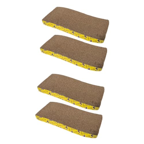 Angoily 2sets Kätzchen Kratzbrett Katze Scratcher Für Kätzchen Verschleißfeste Haushalts Cat Scratch Pad 2 Stücke * 2 Angoily 2sets Kätzchen Kratzbrett Katze Scratcher Für Kätzchen Verschleißfeste Haushalts Cat Scratch Pad 2 Stücke * 2 von Angoily
