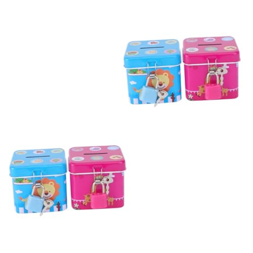 Angoily 4 Stück Papagei Sparschwein Spielzeug Snack Eisen Vögel Angoily 4 Stück Papagei Sparschwein Spielzeug Snack Eisen Vögel von Angoily