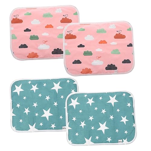 Angoily 4 Stück Pet Pinkelmatte Atmungsaktive Hasenwindeln Waschbare Einlagen Bettunterlage Für Hamster Waschbare Pee-Pads Kleine Hundepipipads Tierstreu Trainingsmaterial Baby Eva Welpen Angoily 4 Stück Pet Pinkelmatte Atmungsaktive Hasenwindeln Waschbare Einlagen Bettunterlage Für Hamster Waschbare Pee-Pads Kleine Hundepipipads Tierstreu Trainingsmaterial Baby Eva Welpen von Angoily