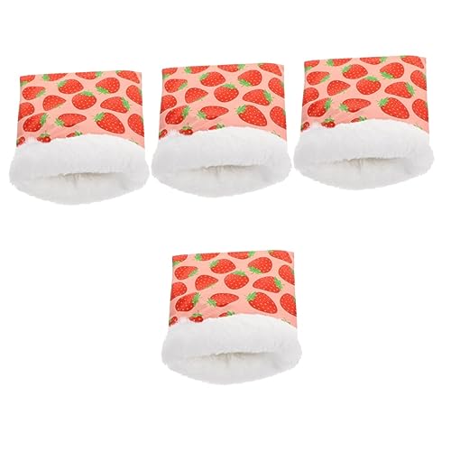 Angoily 4 Stücke Warme Haustier Bett Für Segelflugzeug Meerschweinchen Schlaf Tasche Pet Cave Angoily 4 Stücke Warme Haustier Bett Für Segelflugzeug Meerschweinchen Schlaf Tasche Pet Cave von Angoily