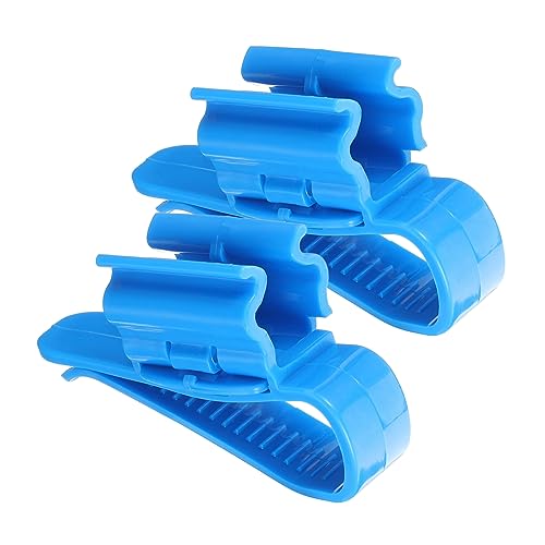 Angoily 4 Stück Clip für Wasserrohre Flexibler Schlauch Aufhänger für Aquarienschläuche rohrhalterung Filterwasserrohrschellen Clips für Wassereimerrohre Aquarium Schlauchschelle Plastik von Angoily
