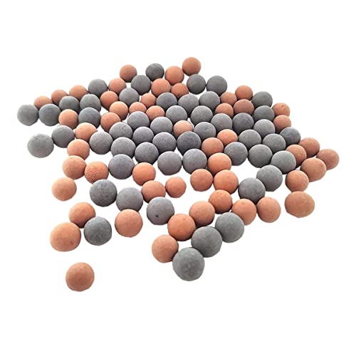 Angoily 40st Aquarium Keramikkugel Garnelen-mineralperlen Keramikkugel Für Aquarien Aquarium-dekor Keramikkugel Zur Wasserfiltration Garnelen-mineralkugeln Negative Ionen Landschaftsball von Angoily