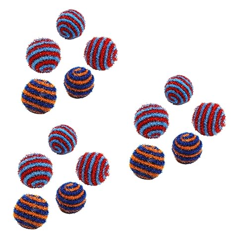 Angoily 42 STK Zubehör für Katzenspielzeug Katzenbälle Teaser für Haustier Kauspielzeug Kätzchen Spielzeuge Spielzeugbälle für Katze Teaser Haustierball Hündchen Lieferungen Spielzeugball Angoily 42 STK Zubehör für Katzenspielzeug Katzenbälle Teaser für Haustier Kauspielzeug Kätzchen Spielzeuge Spielzeugbälle für Katze Teaser Haustierball Hündchen Lieferungen Spielzeugball von Angoily