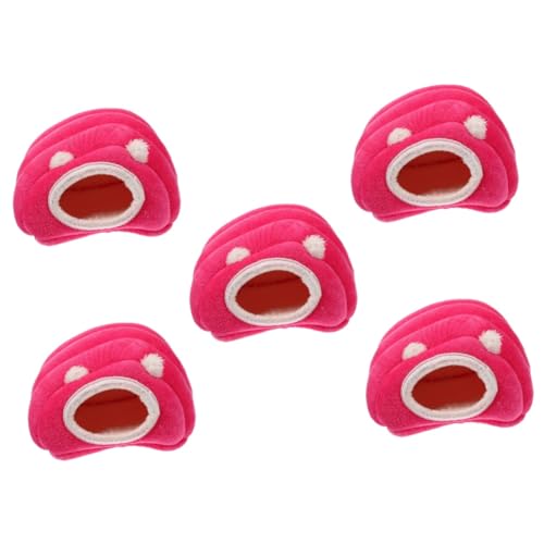Angoily 5 Stücke Hamster Hideout Komfortable Chinchilla Hamster Bett für Jahreszeiten Angoily 5 Stücke Hamster Hideout Komfortable Chinchilla Hamster Bett für Jahreszeiten von Angoily