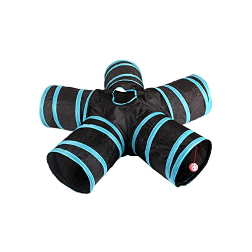 Angoily 5 Haustier Crinkle-Tunnel für Katzen zusammenklappbares Röhrenspielzeug cat Toys Katzen Spielzeug Spielzeuge Hamster Röhre Katzentunnel Meerschweinchen Lauf Bohren Angoily 5 Haustier Crinkle-Tunnel für Katzen zusammenklappbares Röhrenspielzeug cat Toys Katzen Spielzeug Spielzeuge Hamster Röhre Katzentunnel Meerschweinchen Lauf Bohren von Angoily