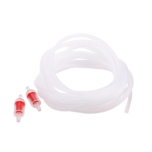 Angoily 5m Standard-Airline-Schlauch für Aquarien mit 2 Stück 4mm Luftventilen Zubehör für Luftpumpen Angoily 5m Standard-Airline-Schlauch für Aquarien mit 2 Stück 4mm Luftventilen Zubehör für Luftpumpen von Angoily