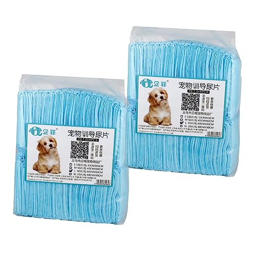 Angoily 50 Stück Einwegwindeln Welpen Pinkeln Pads Hunde-PIPI-Pads Welpen-PIPI-Pads Für Kleine Hunde Hundewindeln Trainingsmatte Einweg-urinpads Welpenunterlagen Haustier Töpfchenauflage von Angoily