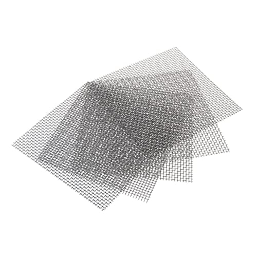 Angoily 5 Stück Aquarium Moos Draht Mesh Pad Verschleiß-beständig Edelstahl Multi-Funktion Bildschirm Angoily 5 Stück Aquarium Moos Draht Mesh Pad Verschleiß-beständig Edelstahl Multi-Funktion Bildschirm von Angoily