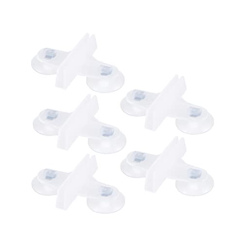 Angoily Aquarium-trennwand 5er-Pack Mit Becher- Und Glashaltern Zur Aquariumtrennung von Angoily