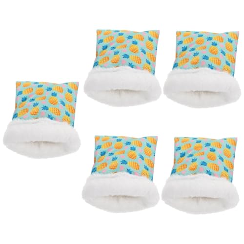 Angoily 5 Stücke Beutel Meerschweinchen Bett Hideout Baumwolle Haustier Warme Bett Für Tiere Angoily 5 Stücke Beutel Meerschweinchen Bett Hideout Baumwolle Haustier Warme Bett Für Tiere von Angoily