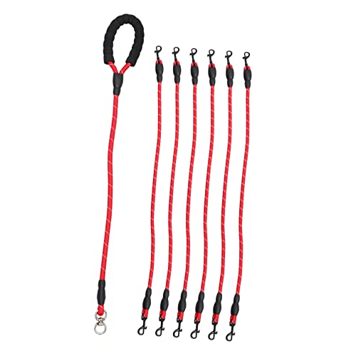 Angoily Hundeleine Zugseil für Haustiere 6 Köpfe Hundeleine Zum Spazierengehen Angoily Hundeleine Zugseil für Haustiere 6 Köpfe Hundeleine Zum Spazierengehen von Angoily
