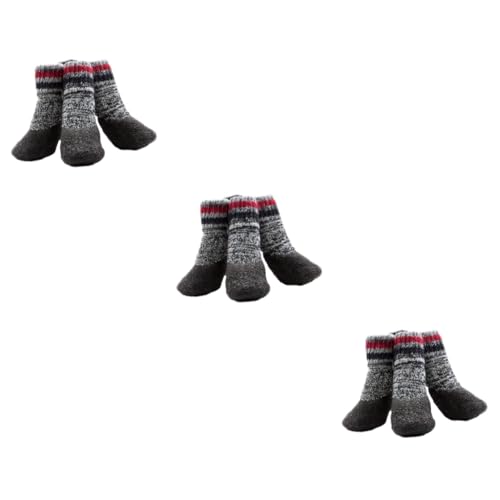 Angoily wasserdichte Socken 6 Paare Sockenschuhe Kurze Stiefel Verdicken von Angoily