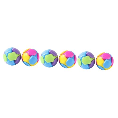 Angoily Spielzeuge 6 STK Backenzaun-Ball Für Haustiere Spielzeug Beißball TPR Weichkleber Backenzahn Haustierbedarf Spielzeug Angoily Spielzeuge 6 STK Backenzaun-Ball Für Haustiere Spielzeug Beißball TPR Weichkleber Backenzahn Haustierbedarf Spielzeug von Angoily