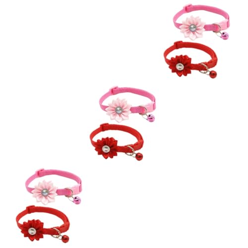 Angoily 6 Christbaumkugeln Halsband Zubehör Die Haustier Ring von Angoily