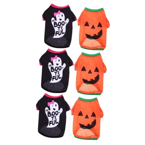 Angoily 3 Sets Halloween Haustier Cosplay Kostüm Hund Party Sulies Hundekleidung Halloween Hundekostüme Hund Party Outfits Katzenzubehör 2 Stück * 3 Angoily 3 Sets Halloween Haustier Cosplay Kostüm Hund Party Sulies Hundekleidung Halloween Hundekostüme Hund Party Outfits Katzenzubehör 2 Stück * 3 von Angoily