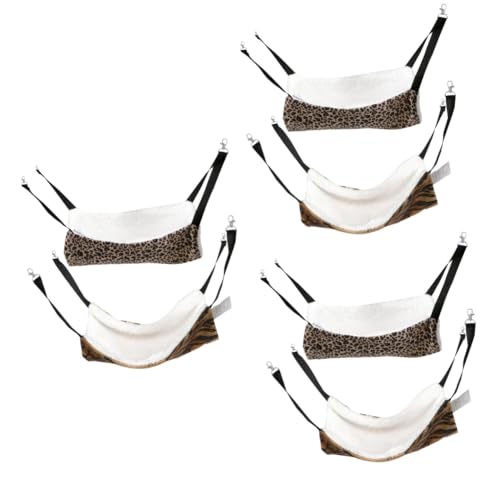 Angoily 6 STK Hamster Hängematte Schlafbett Für Katzen Hängende Hängematte Für Haustiere Katzenfensterbarsch Tier Hängebett Warmes Schaukelspielbett Welpe Hund 35 c Winter Spielzeug Plüsch Angoily 6 STK Hamster Hängematte Schlafbett Für Katzen Hängende Hängematte Für Haustiere Katzenfensterbarsch Tier Hängebett Warmes Schaukelspielbett Welpe Hund 35 c Winter Spielzeug Plüsch von Angoily