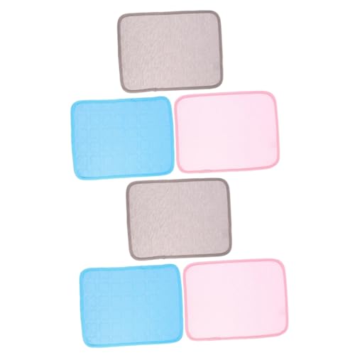 Angoily 6 Stück Hamster-Kühlmatte Waschbar Haustierkühlung Meerschweinchen-Matte Bettwäsche Für Den Sommer Hamster-Pads Hamster-Matte Meerschweinchen-Einlagen Meer-Matte Angoily 6 Stück Hamster-Kühlmatte Waschbar Haustierkühlung Meerschweinchen-Matte Bettwäsche Für Den Sommer Hamster-Pads Hamster-Matte Meerschweinchen-Einlagen Meer-Matte von Angoily
