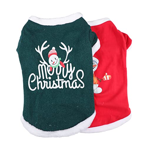 Angoily 3sets Haustier Kleidung Hund Weihnachten Hoodies Komfortable Weihnachten Haustiere Bekleidung 2 Stücke * 3 Angoily 3sets Haustier Kleidung Hund Weihnachten Hoodies Komfortable Weihnachten Haustiere Bekleidung 2 Stücke * 3 von Angoily
