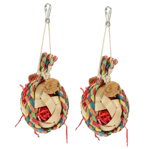 Angoily 6stücke Papageien Kauspielzeuge Aus Hängende Spielzeuge Für Vögel Dekorative Käfigaccessoires Sicher Und Leicht Für Nymphensittiche Wellensittiche Und Papageien Angoily 6stücke Papageien Kauspielzeuge Aus Hängende Spielzeuge Für Vögel Dekorative Käfigaccessoires Sicher Und Leicht Für Nymphensittiche Wellensittiche Und Papageien von Angoily