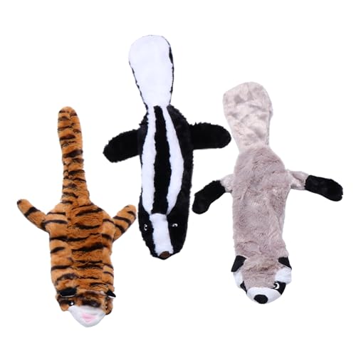 Angoily 2 Sets Haustier Kauspielzeug Plüsch Molar Tier Quietschspielzeug Hundespielzeug Für Hunde Zähneknirschen Spielzeug Heimtierbedarf 3 Stück * 2 Angoily 2 Sets Haustier Kauspielzeug Plüsch Molar Tier Quietschspielzeug Hundespielzeug Für Hunde Zähneknirschen Spielzeug Heimtierbedarf 3 Stück * 2 von Angoily