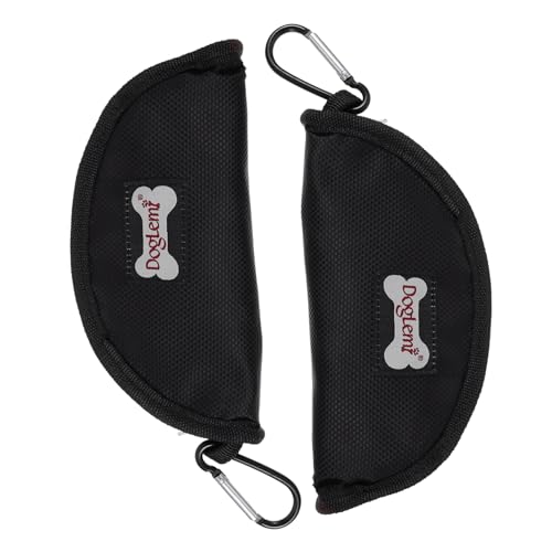 Angoily 3er-Set Futternapf-Set Für Haustiere Kompakt Tragbar Für Outdoor-aktivitäten Schwarz 2 Stück X 3 von Angoily