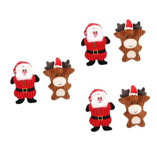 Angoily 6 STK Katzenspielzeug Weihnachtsspielzeug Haustiere Plüschtier Kauspielzeug für Hunde Soundspielzeug für Hunde Wilde Ente bilden Spielzeughund Spielzeugvogel Angoily 6 STK Katzenspielzeug Weihnachtsspielzeug Haustiere Plüschtier Kauspielzeug für Hunde Soundspielzeug für Hunde Wilde Ente bilden Spielzeughund Spielzeugvogel von Angoily