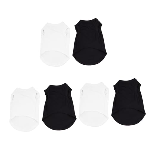 Angoily 6 STK äntel Kleines Hundekostü Kleidung Lässige Outfits Frühlingsoutfit Kleid Für Den Sommer Sommerkleidung Hundebekleidung Aus Baumwolle Baumwoll T-Shirt Hündchen Angoily 6 STK äntel Kleines Hundekostü Kleidung Lässige Outfits Frühlingsoutfit Kleid Für Den Sommer Sommerkleidung Hundebekleidung Aus Baumwolle Baumwoll T-Shirt Hündchen von Angoily