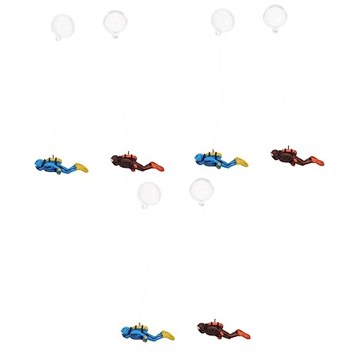 Angoily 6 Sets Marine Aquarium Ornament Schwimmende Taucher Aquarium Dekoration Aquarium Taucher Figurine Für Home Office Angoily 6 Sets Marine Aquarium Ornament Schwimmende Taucher Aquarium Dekoration Aquarium Taucher Figurine Für Home Office von Angoily