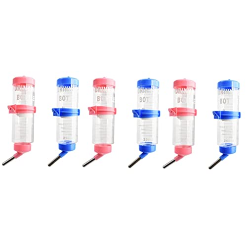 Angoily 6stücke Große Kapazität Haustier Trinkflasche Für Kaninchen Und Chinchillas Auslaufsichere Wasserbehälter Mit Einfacher Montage Für Meerschweinchen Und Andere Kleine Tiere Angoily 6stücke Große Kapazität Haustier Trinkflasche Für Kaninchen Und Chinchillas Auslaufsichere Wasserbehälter Mit Einfacher Montage Für Meerschweinchen Und Andere Kleine Tiere von Angoily
