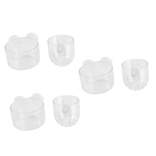 Angoily 3sets Aquarium Fish Feeder Acryl Feeder Container Abnehmbare Für Süßwasser 2 Stücke * 3 Angoily 3sets Aquarium Fish Feeder Acryl Feeder Container Abnehmbare Für Süßwasser 2 Stücke * 3 von Angoily