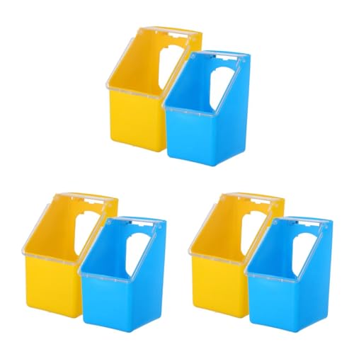 Angoily 6 Stück Tauben-Hängebox Futterschale Vogelwasserbecher und Beschläge Vogelkäfig Becher Halter Taubenfutterstation Käfig Fensterbank Vogelfutterstation Comederos para Palomas Vogelfutterbox Angoily 6 Stück Tauben-Hängebox Futterschale Vogelwasserbecher und Beschläge Vogelkäfig Becher Halter Taubenfutterstation Käfig Fensterbank Vogelfutterstation Comederos para Palomas Vogelfutterbox von Angoily